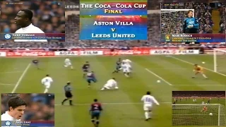 LEEDS UNITED FC V ASTON VILLA FC -  COCA COLA FOOTBALL LEAGUE CUP FINAL 1996 -  LIVE MATCH - PART 3