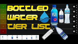 Official Bottled Water Tier List