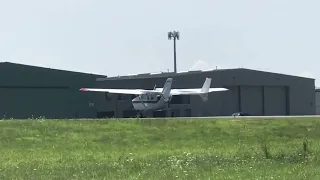 Cessna 337 departing  KVBT