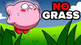 Can you beat Kirby without Touching Grass?