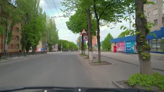 Бахмут - Артёмовск до боёв проезд по городу  1 Мая 2022 г. 17:00