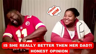 Father vs daughter beatbox challenge [REACTION]