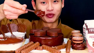 초코 초코파티 초코가득 초콜릿음식 먹방~!! Chocolate Dessert Chocolate Cake MuKBang~!!