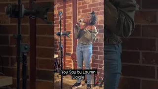 You Say cover by Lauren Daigle #shorts #singer #gospel #christian #fyp #youtubeshorts #music #share