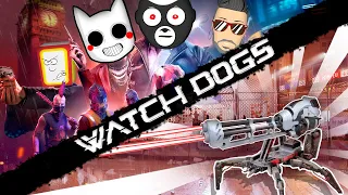 ЭПИЧНАЯ БИТВА РОБОПАУКОВ В WATCH DOGS LEGION:ONLINE СО ВСЕЙ БАНДОЙ: JOE SPEEN, SODAEFFECT И DIZOFF.