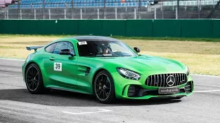 Mercedes AMG GTR LOUD FLYBY on the Track !