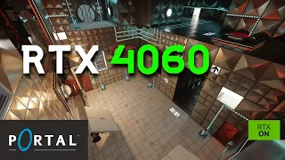 Portal: Prelude RTX Benchmark | RTX 4060 | 1080p