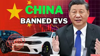 MASSIVE EV Market Crash Due to China's Export BAN on Electric Cars!