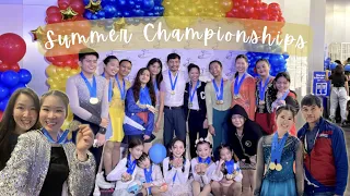 Skate Philippines Summer Championships 2023 🏆 | Figure Skating Competition Vlog 📽️❄️