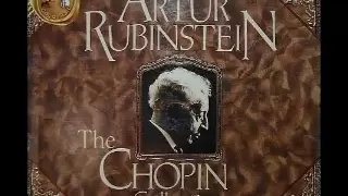 Arthur Rubinstein - Chopin Mazurka, Op. 17 No. 4