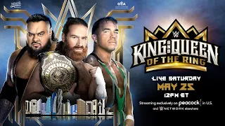 Sami Zayn vs Chad Gable vs Bronson Reed - WWE Intercontinental Championship - WWE 2K24 Prediction