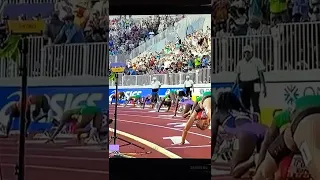 Sherika Jackson BLISTERING 200m World Championship winning run | Real JAMAICAN Commentary 👏📣😁