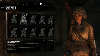 Rise of the Tomb Raider all outfits PC