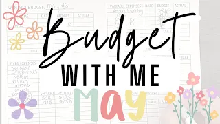 May 2023 Budget with Me | Family of 5, Real Number Zero Based Budget