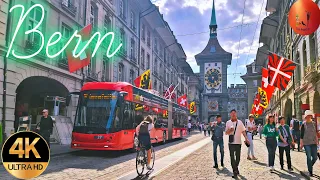 Bern City Walking tour Part 1 | Most popular Tourist destination in Switzerland 🇨🇭 || 4K Video HDR