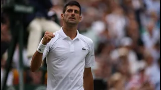 Djokovic - Garin , 4rd round Wimbledon 2021.