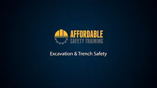 Excavation and Trench Safety Training