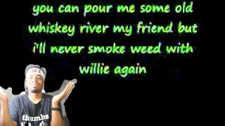 I'll never smoke weed with Willie again - Toby Keith (Country Reaction!!)