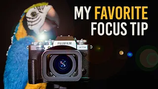 My FAVORITE Fujifilm Focus Tip (for video)