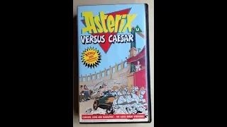 Original VHS Opening: Asterix Versus Caesar (UK Retail Tape)