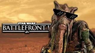 Star Wars Battlefront 2 Funny & Random Moments [FUNTAGE] #74 - Geonosis Special!