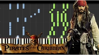 Pirates of the Caribbean Medley [Piano Tutorial] (Synthesia) // Kyle Landry + SHEETS/MIDI