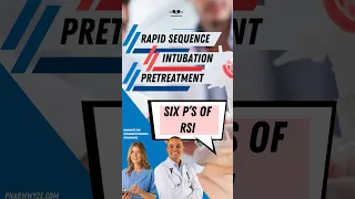 Six P’s of rapid sequence intubation? #pharmfax #foamed #meded #emrx