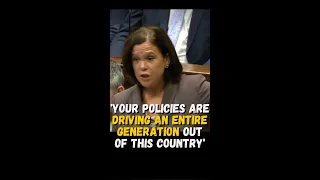 Government policies are driving an entire generation away from Ireland #irishnews #maryloumcdonald