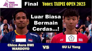 SU Li Yang (TPE) vs Chico Aura DWI WARDOYO (INA) | Final Taipei Open 2023