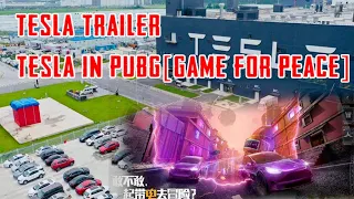 Tesla Trailer in Pubg Mobile | Tesla coming to Game For Peace [ Pubg Chinese Version ] | Tesla