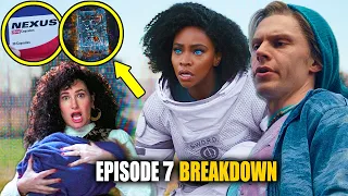 WANDAVISION Episode 7 Breakdown! Easter Eggs & Details You Missed | Nexus, Agatha Harkness