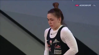 Rebeka Koha - 2019 European Weightlifting Championships (120 kg)