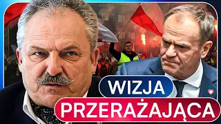 SIŁOWE ROZWIĄZANIE! JAKUBIAK UJAWNIA PRZERAŻAJĄCĄ WIZJĘ. W TLE DONALD TUSK