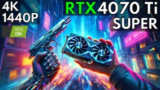 Cyberpunk 2077 Nvidia RTX 4070 Ti SUPER GPU Benchmark Test