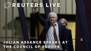 LIVE: Julian Assange speaks at the Council of Europe | REUTERS