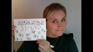 Video 172 Norsk uttale: SJ-lyd: SJØ- SKJE- SKI - SKY - SKØYTER