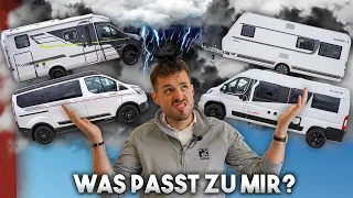 Wohnmobil, Wohnwagen, Camper Van oder Urban Camper ?! ⛺️ | VOR- und NACHTEILE der Campingfahrzeuge