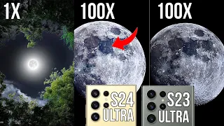 Samsung Galaxy S24 Ultra vs Samsung Galaxy S23 Ultra Zoom Test Comparison