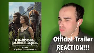 Kingdom of the Planet of the Apes Final Trailer REACTION!!!