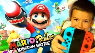 Mario + Rabbids Битва За Королевство - Kingdom Battle - ПЕРВЫЙ ВЗГЛЯД - Nintendo Switch 2017