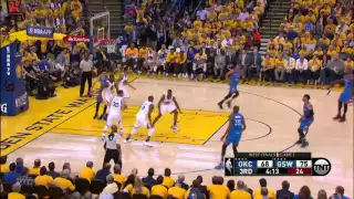 Playoffs 2016 (WCF): Thunder @ Warriors - Game 1 / Full highlights HD