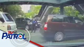 Driver na nakabundol ng sekyu sa Mandaluyong, di sumipot sa LTO | TV Patrol