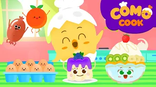 Kids animation | Fun cooking time! How to make lunch box + More Episodes 14min | Como Cook