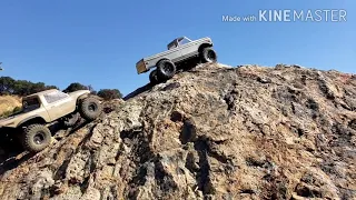 Traxxas trx4 & trx4 sport vs Axial capra & scx10 2       500 sub spectacular  🥳🥳