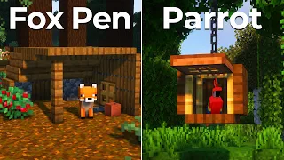 3 Simple Pet Houses in Minecraft #2