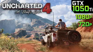 Uncharted 4: A Thief's End - GTX 1050Ti OC | Core i5 12400F | 1080p 720p | PC Gameplay Benchmark