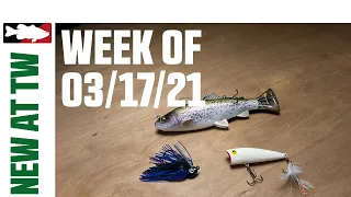 Pulse Tail Savage Gear Swimbaits, Ultra Smooth Sufix Braid, and New Rebel Pop-R's - WNTW 3/17/21