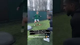 Quick feet  #soccer #quickfeet #unstoppable #football #shorts #subscribe #7yearsold #hardwork