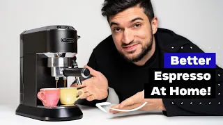 How To Make Better Coffee on Home Espresso Machine: DeLonghi Dedica EC685 Tutorial