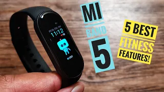 5 best Fitness Features of Mi Band 5!